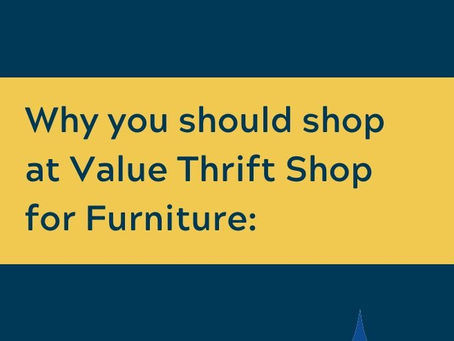 Big savings when you shop thrift furniture